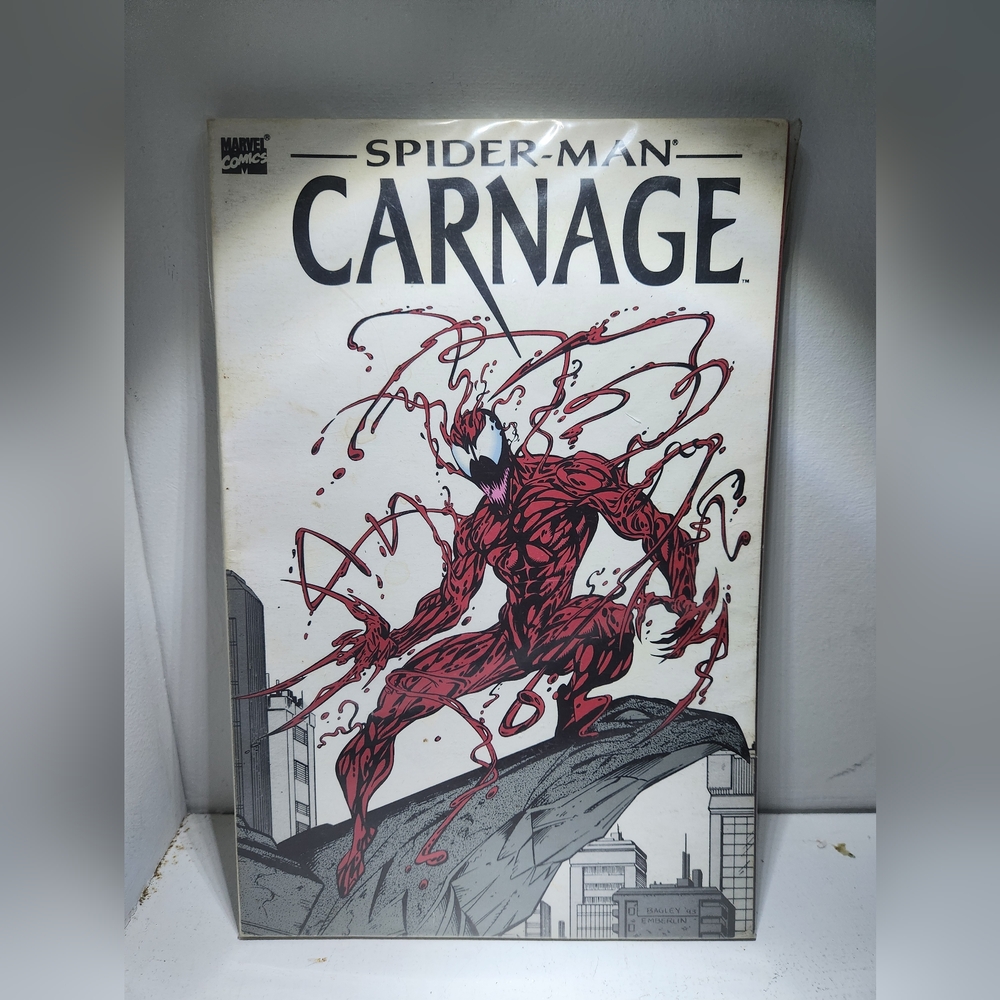 💥 Rare Carnage Comic! Spider-Man Graphic Novel Gem